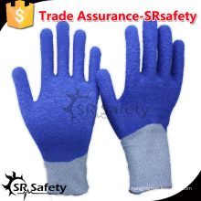 SRSAFETY Guante de látex resistente al corte de látex azul de calibre 13 con guantes de látex de nivel 5 / Azul guantes de malasia top